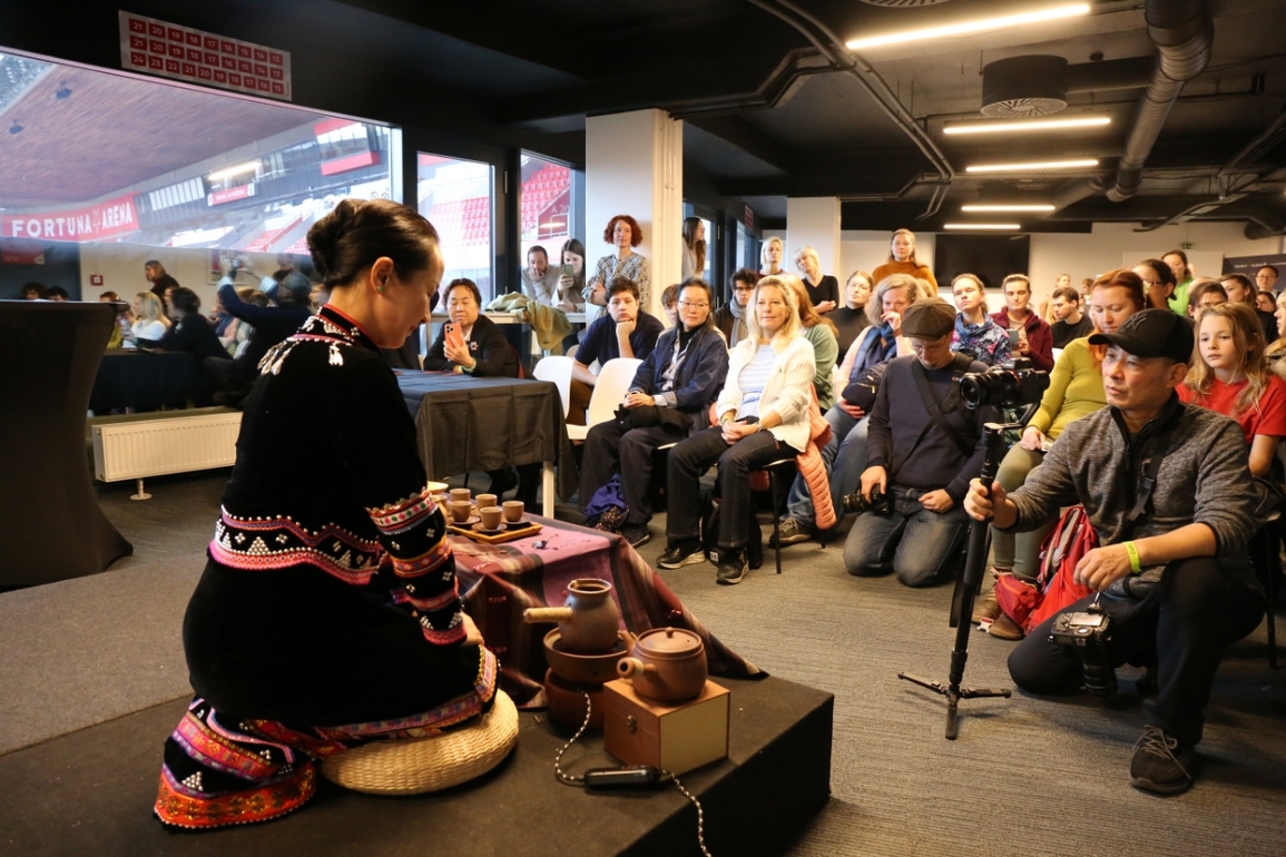 CZECH REPUBLIC-PRAGUE-EURO TEA EXPO-CHINESE TEA CULTURE
