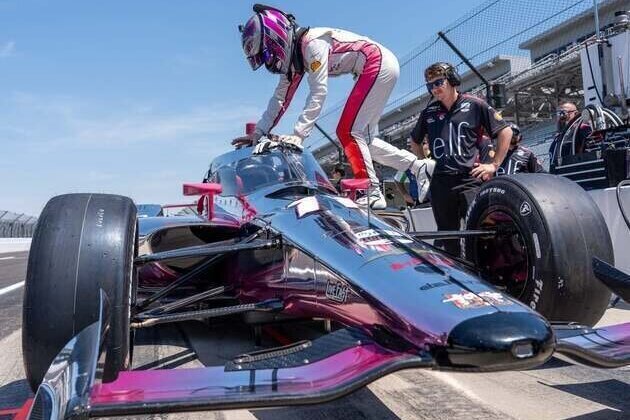 Katherine Legge first woman to attempt Indy-NASCAR double