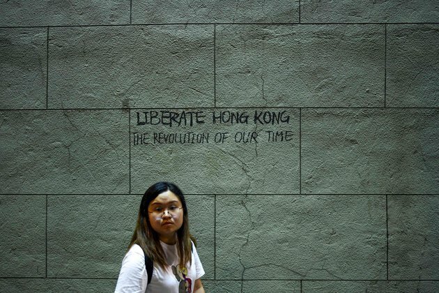 China Displays Police Muscle Near Hong Kong Before Weekend Rallies