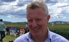  Steve Jefferies at the Hyper Yielding Cereals Project field day.