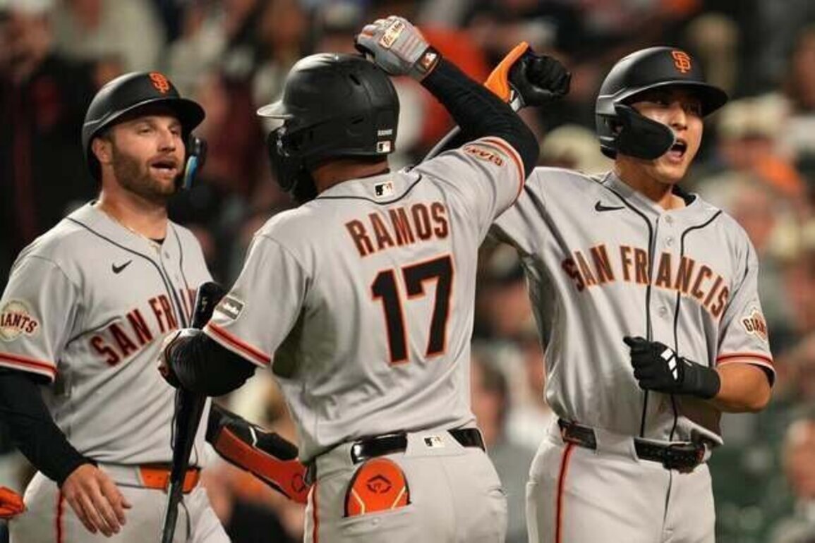 Giants trio stacks seven extra-base hits to oust O's