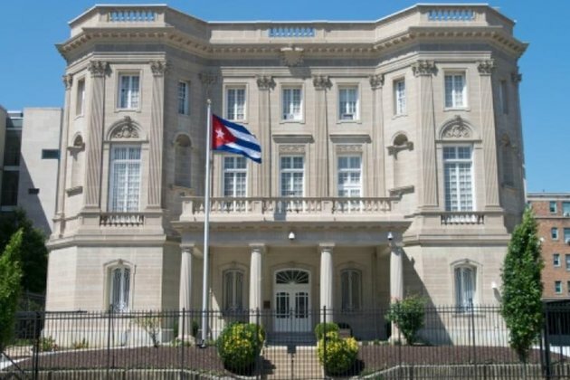 Cuban embassy in US attacked with petrol bombs Havana