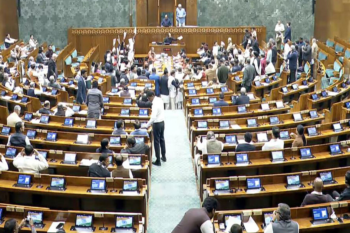 Budget Session: Lok Sabha adjourned till 12 noon amid sloganeering by Oppn MPs