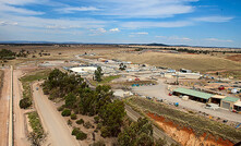 An aerial view of the Northparkes mine