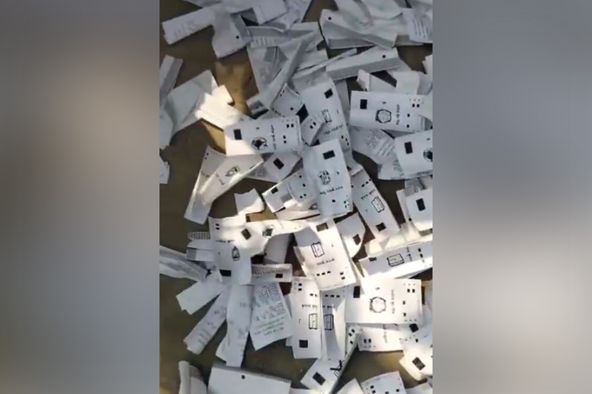 RJD alleges VVPAT slips scattered on road in Samastipur, ECI clarifies