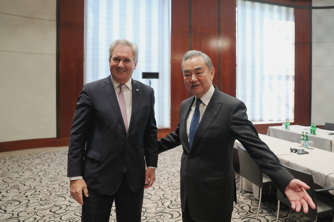 GERMANY-MUNICH-ARGENTINA-FM-WANG YI-MEETING