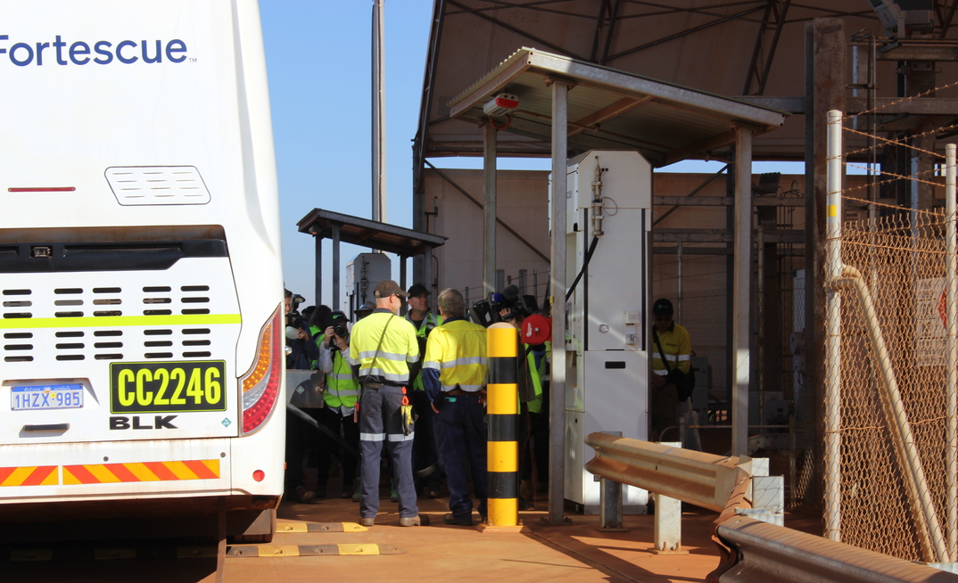 Even FMG buses are going green.