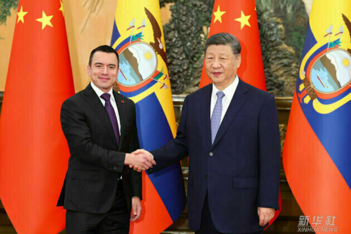 China, Ecuador sign document to promote Belt and Road Initiative