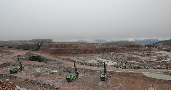 SmartROC increases productivity at Scottish granite quarry