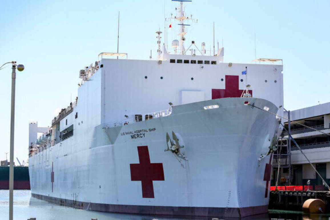 Trump sending hospital ship to Greenland to care for the sick