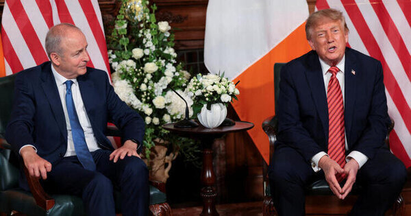 Trump says unified Ireland would be fantastic' during Dublin trip