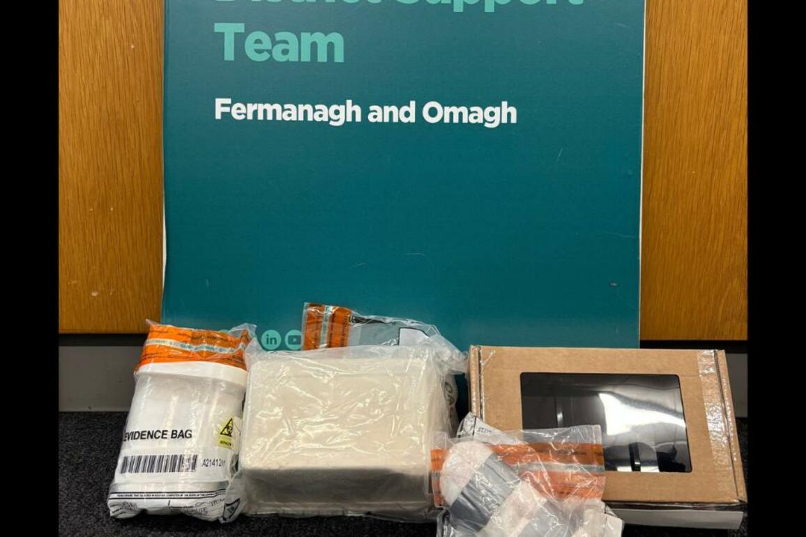 Police seize 'large quantity' of cocaine in Fermanagh