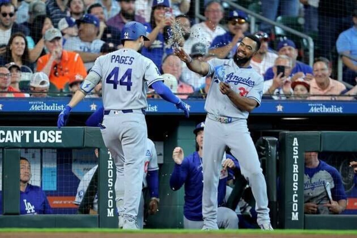 Andy Pages (3 HRs, 6 RBIs) powers Dodgers in rout of Astros