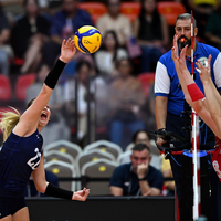 (SP)THAILAND-BANGKOK-VOLLEYBALL-WOMEN'S WORLD CHAMPIONSHIP-THE UNITED STATES VS CANADA