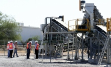 Bacanora's pilot plant at Sonora in Mexico