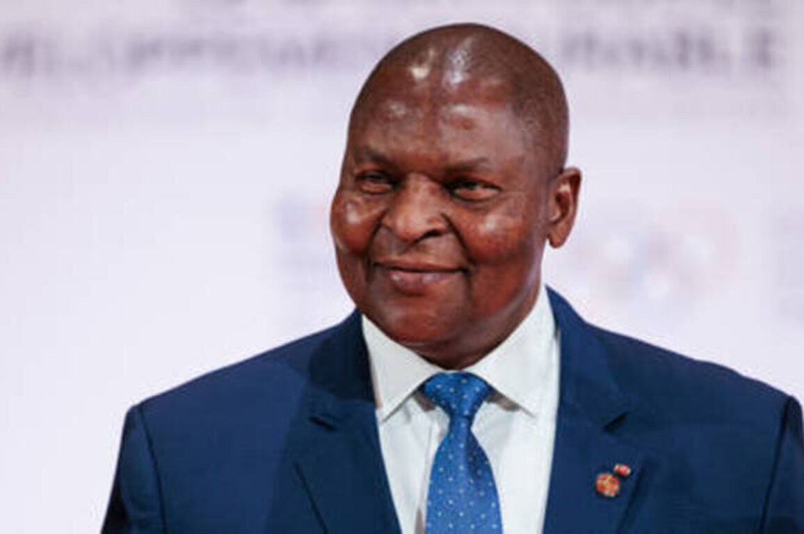 Central African Republic president wins third term