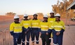 Some of the NHDS workers at Amrun.