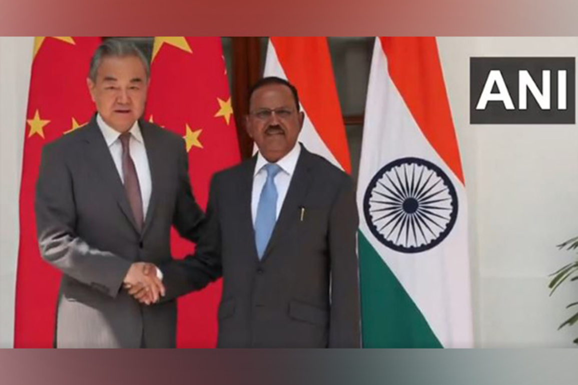 Chinese FM Wang Yi meets NSA Ajit Doval in Delhi