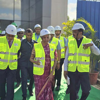 Finance Minister Nirmala Sitharaman visits Assam's upcoming semiconductor plant, a Rs 27,000 Crore boost to India's chip mission