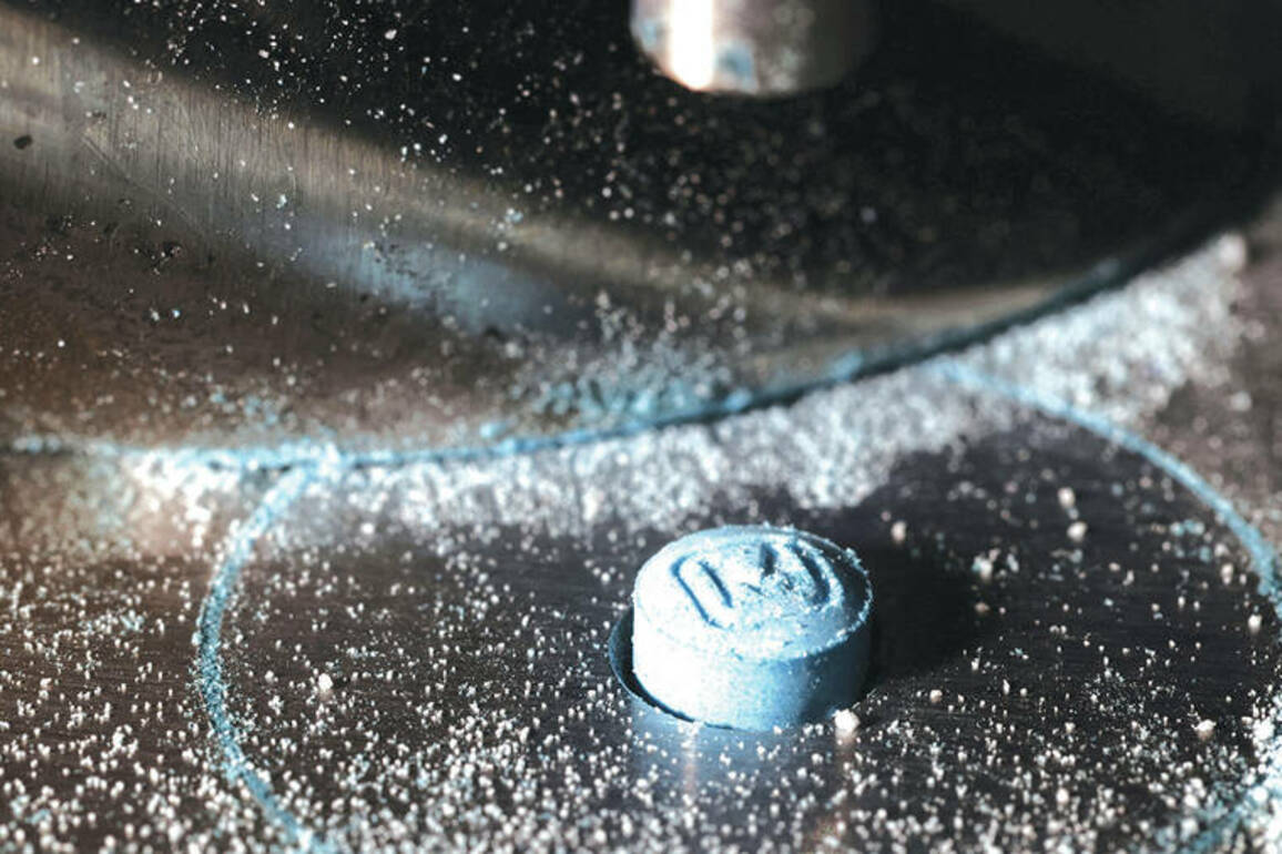 Big Isle police recovered 636 grams of fentanyl in March