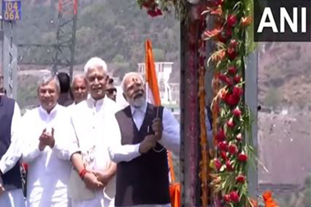 J-K: PM Modi inaugurates world's highest Railway bridge over Chenab, Anji bridge in Reasi