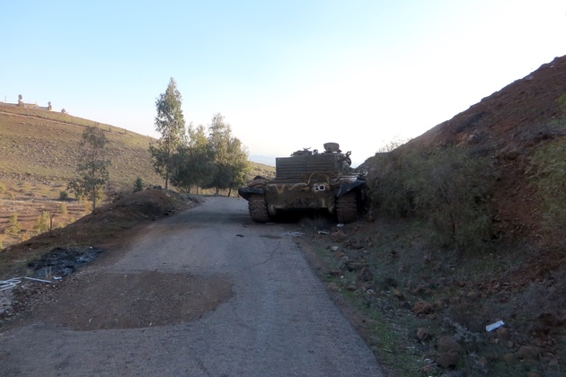 SYRIA-DARAA-ISRAEL-STRIKE-AFTERMATH