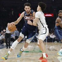 Second-quarter spurt propels Thunder past Nets