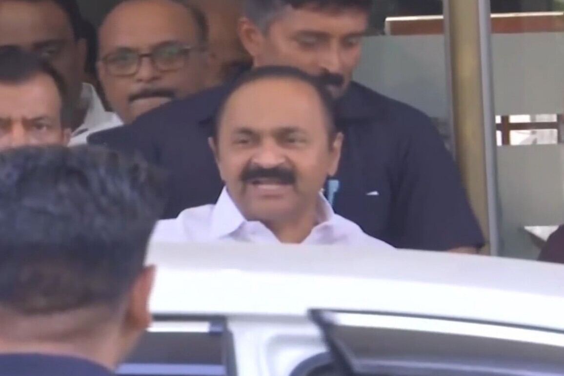 CM VD Satheesan leaves Kerala House for first meeting with PM Modi after assuming office