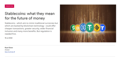 Why stablecoins are important to the global economy