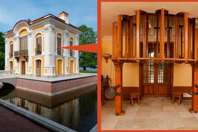 Where was the first &#039;elevator&#039; in Russia located