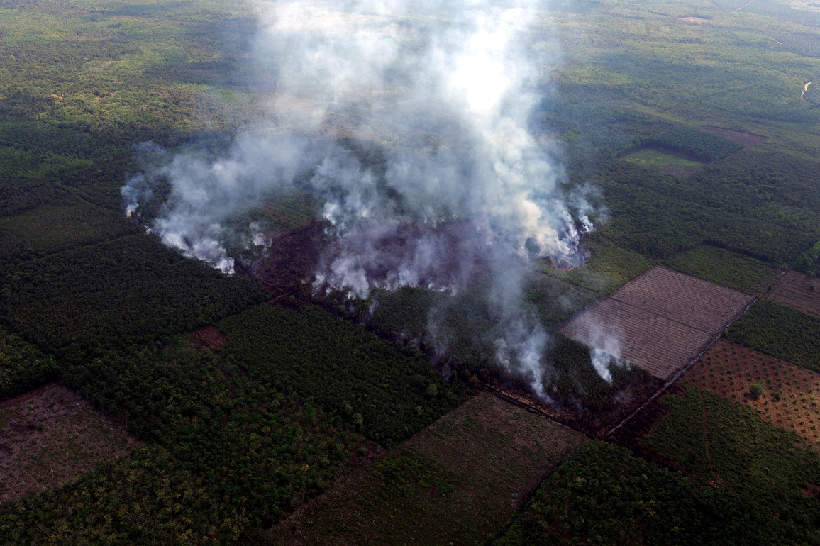 INDONESIA-SOUTH SUMATRA-FIRES