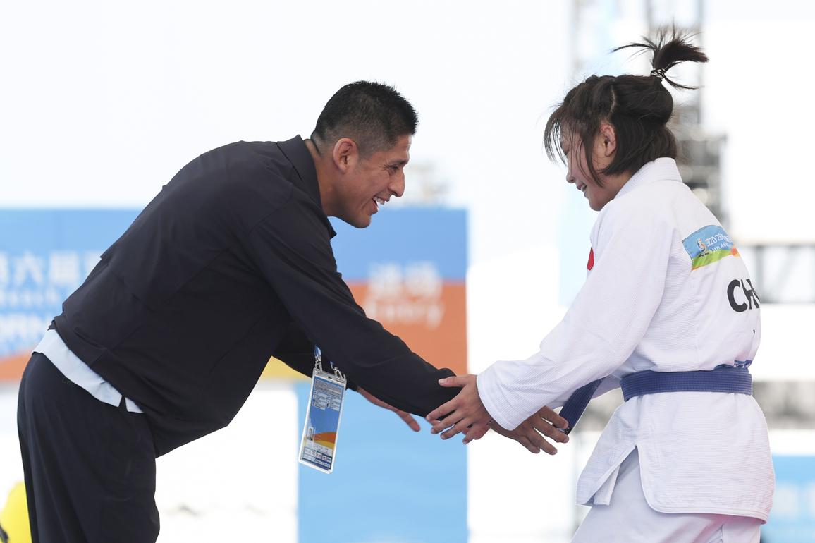 (SP)CHINA-HAINAN-SANYA-ASIAN BEACH GAMES-JIU JITSU-WOMEN'S 52KG(CN)