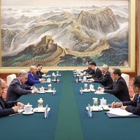CHINA-BEIJING-ZHANG GUOQING-EGYPTIAN DEPUTY PM-MEETING (CN)