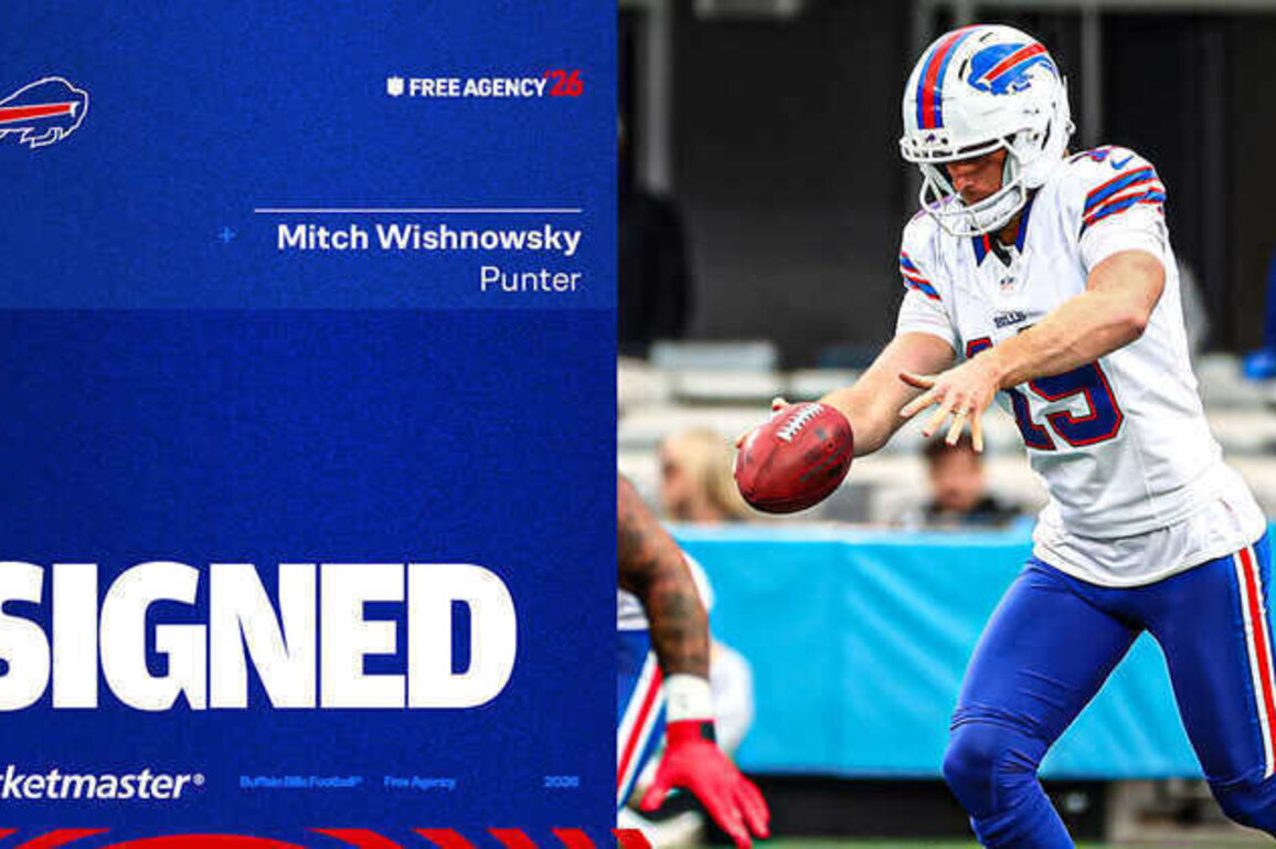 Buffalo Bills sign punter Mitch Wishnowsky to one-year deal