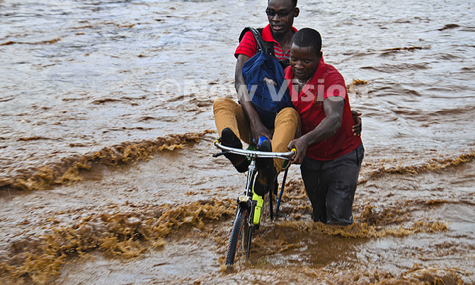 In pictures: Morning rain batters Kampala In pictures: Morning rain batters Kampala