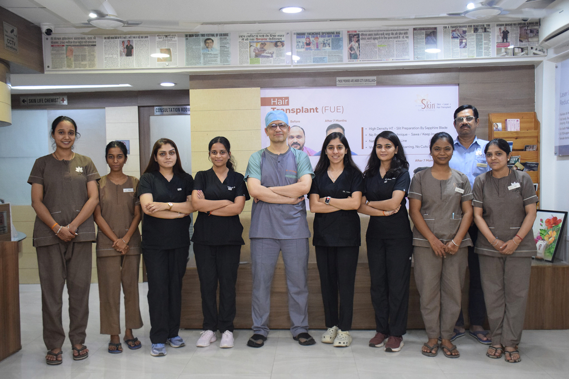 Best Hair Transplant Clinic in Indore - SkinLife Clinic for Safe & Natural Results