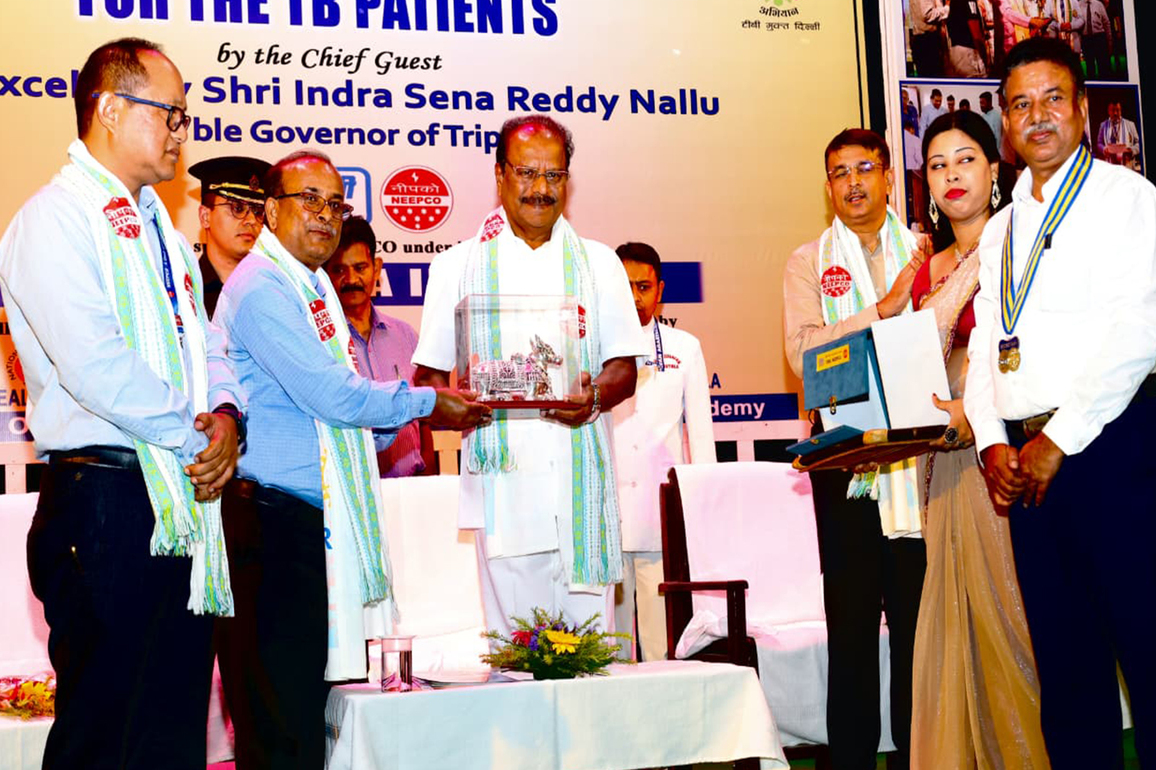 Tripura Governor launches food basket distribution for TB Patients under Nikshay Mitra Campaign