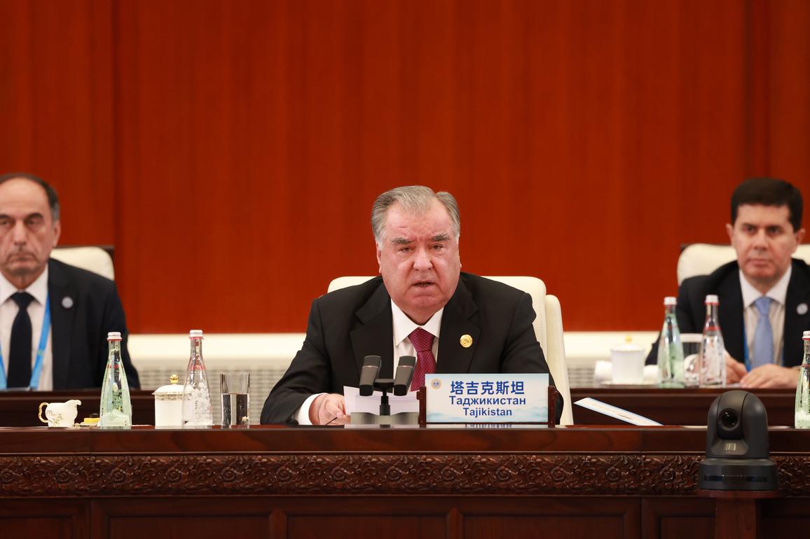 (SCO Tianjin Summit) CHINA-TIANJIN-SCO-COUNCIL OF HEADS OF STATE-25TH MEETING (CN)
