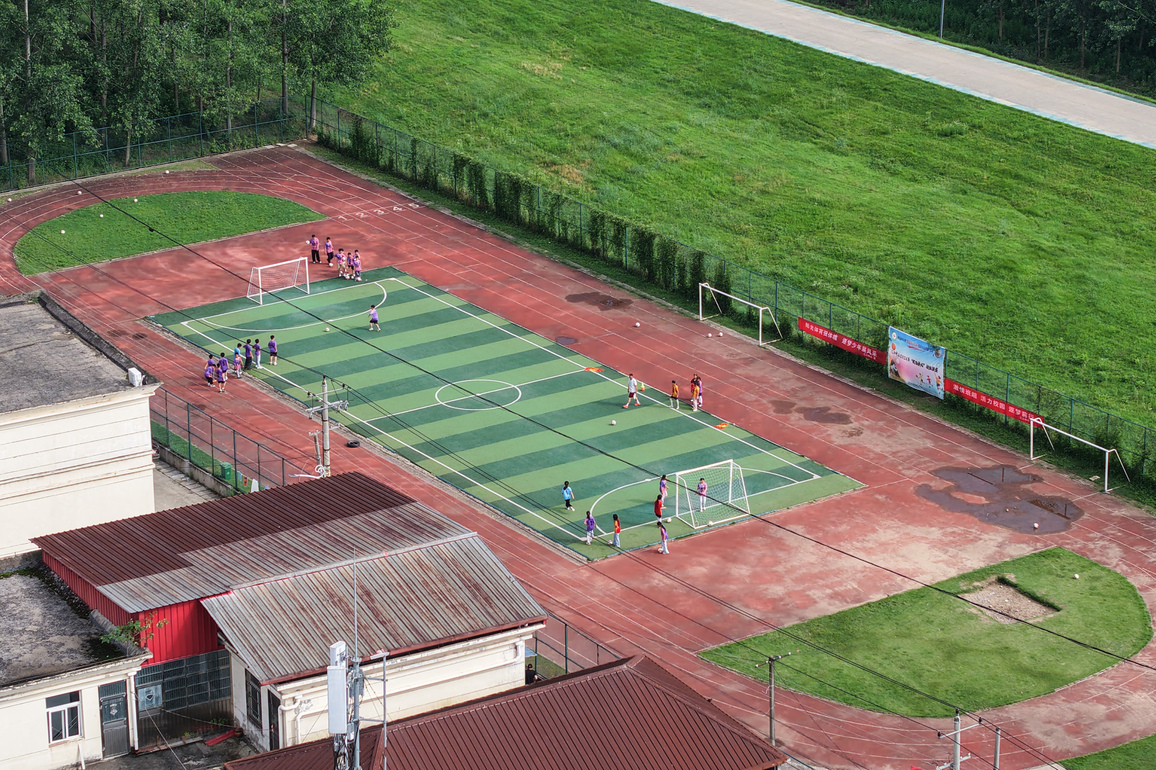 (SP)CHINA-ANHUI-SUSONG-FOOTBALL-PRIMARY SCHOOL(CN)