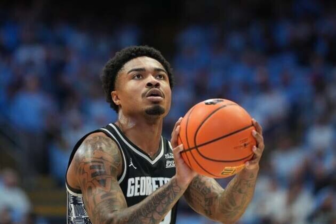 Georgetown stays on campus to battle Saint Peter's