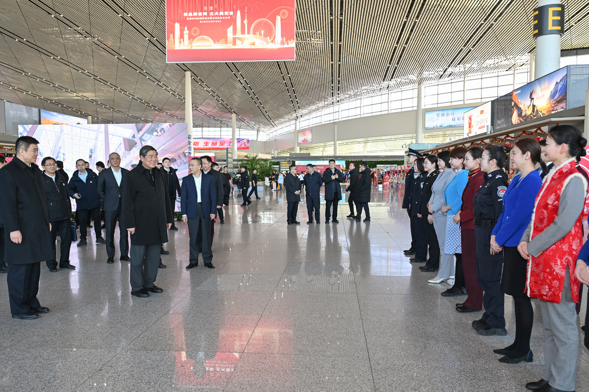 CHINA-HE LIFENG-SPRING FESTIVAL-TRAVEL RUSH-INSPECTION (CN)