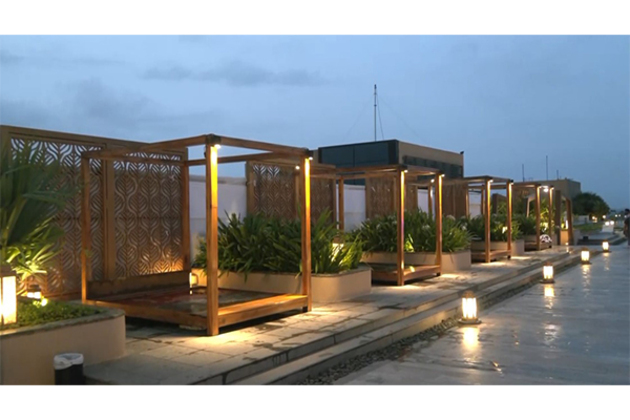 Goa: Taj Cidade de Goa launches waterproof loungers at its rooftop bar