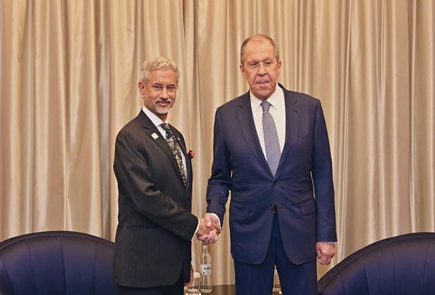 SCO: Jaishankar meets Russian FM Lavrov in Astana, raises "strong concern" on Indian nationals in war zone