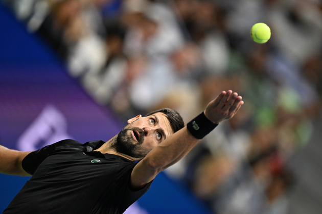 (SP)U.S.-NEW YORK-TENNIS-US OPEN-MEN'S SINGLES-DJOKOVIC VS FRITZ
