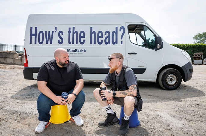 Dave Elliott (left)