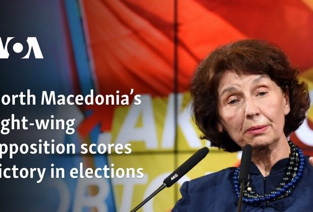 North Macedonia&#039;s right-wing opposition scores victory in elections