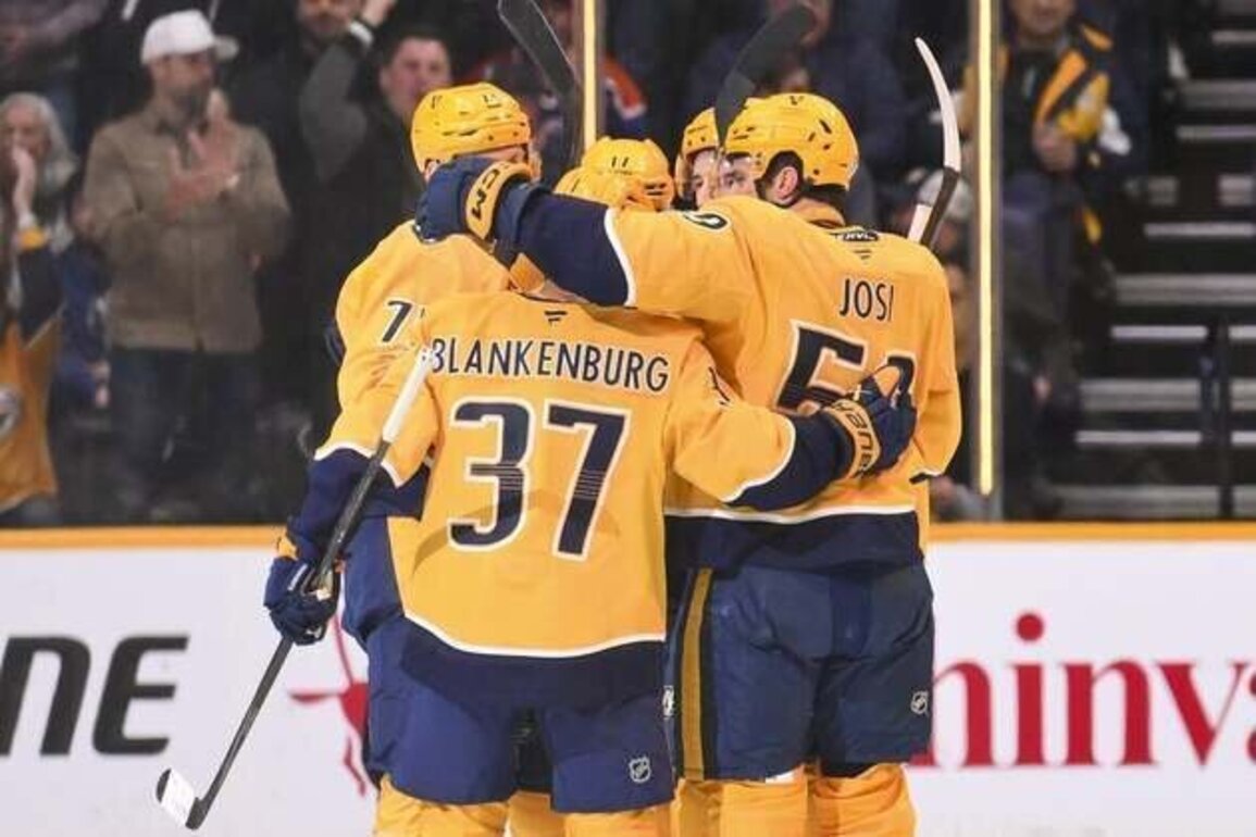 Roman Josi nets pair as Predators down Oilers in OT