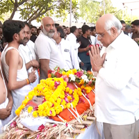 Gujarat CM Bhupendra Patel pays tribute to Bhavnagar father and son killed in Pahalgam Terror Attack