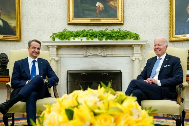 Biden Praises Greece for Leadership After Russia Invasion