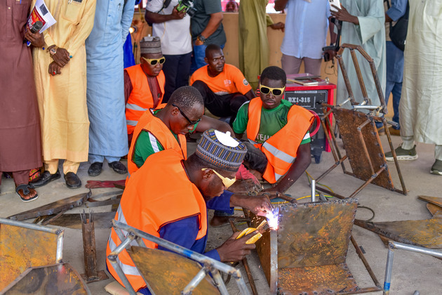NIGERIA-MAIDUGURI-VOCATIONAL TRAINING CENTER-DISABILITIES-WORKSHOP